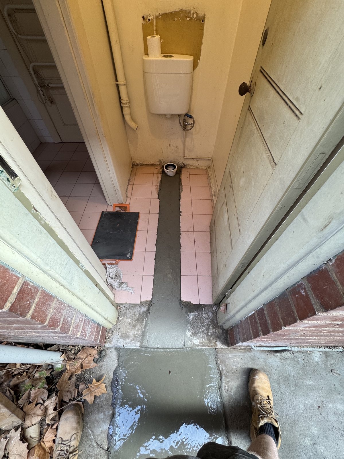 Genuine sewer branch replacement work by Melbourne Plumbing Co