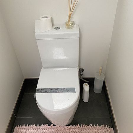 New Toilet Install